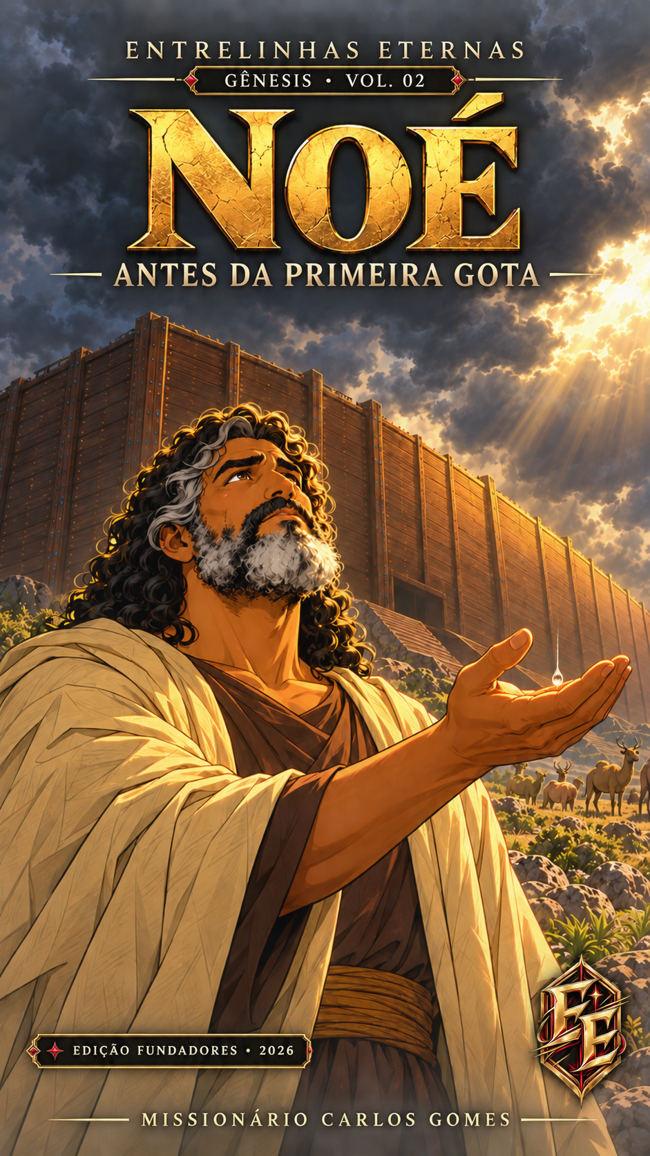 Capa oficial de Gênesis Volume 2: Noé — Antes da Primeira Gota